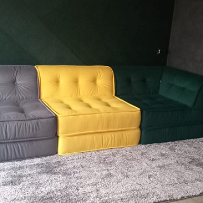 Модули для дивана: отзыв о качестве и совместимости. Фото в интерьере. 5 звезд.